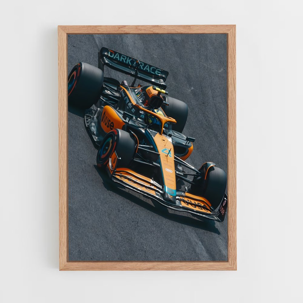 Poster Mclaren Aérien – affiche Voitures de Formule 1 (vue 4)